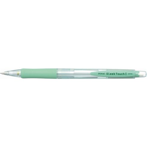 Nyomósirón, 0,5 mm, zöld tolltest, PENAC "SleekTouch"