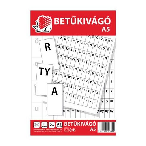 Betűkivágó, A5, ICO "Süni"