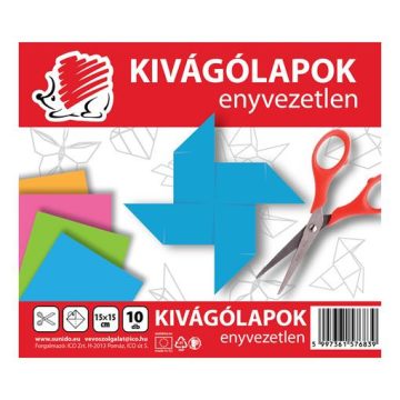 Kivágó, 15x15 mm, ICO "Süni", 10 lap
