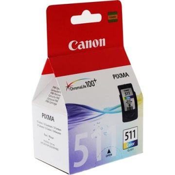   CL-511 Tintapatron Pixma MP240, 260, 480 nyomtatókhoz, CANON, színes, 244 oldal