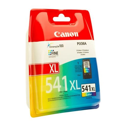 CL-541XL Tintapatron Pixma MG2150, 3150 nyomtatókhoz, CANON, színes, 400 oldal