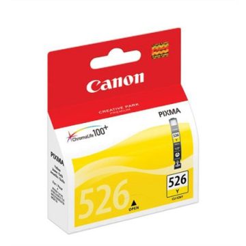   CLI-526Y Tintapatron Pixma iP4850, MG5150, 5250 nyomtatókhoz, CANON, sárga, 545 oldal