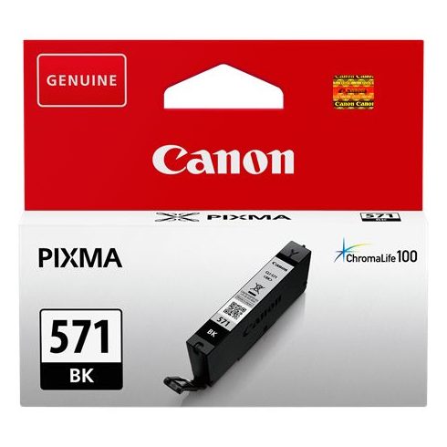 CLI-571B Tintapatron Pixma MG5750, 6850,7750 nyomtatókhoz, CANON, fekete, 7 ml
