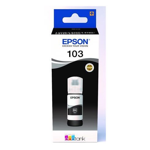 T00S14A Tinta EcoTank L3110, L3150, L1110 nyomtatókhoz, EPSON 103, fekete, 65 ml