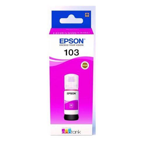 T00S34A Tinta EcoTank L3110, L3150, L1110 nyomtatókhoz, EPSON 103, magenta, 65 ml