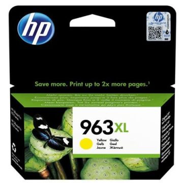   3JA29AE Tintapatron OfficeJet Pro 9010, 9020 nyomtatókhoz, HP 963XL, sárga, 1600 oldal