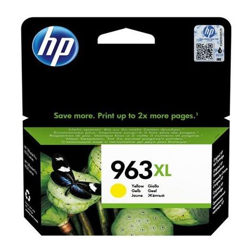 3JA29AE Tintapatron OfficeJet Pro 9010, 9020 nyomtatókhoz, HP 963XL, sárga, 1600 oldal