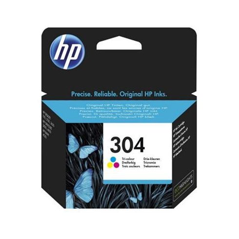 N9K05AE Tintapatron DeskJet 3720, 3730 nyomtatóhoz, HP 304, színes