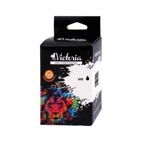 CZ101E Tintapatron Deskjet Ink Advantage 2510 sor. nyomtatókhoz, VICTORIA TECHNOLOGY 650, fekete, 12 ml