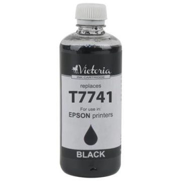   T77414A Tinta Workforce M100, M105 nyomtatókhoz, VICTORIA TECHNOLOGY, fekete, 150ml