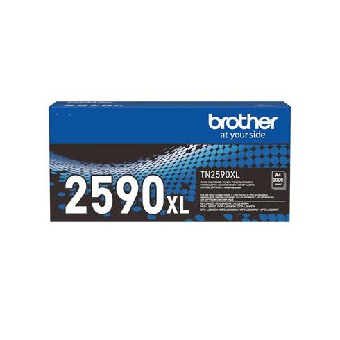 TN2590XL Lézertoner HL-L2402, DCP-L2622 nyomtatókhoz, BROTHER, fekete, 3k