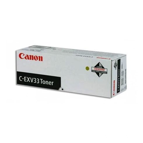C-EXV33 Fénymásolótoner IR 2520, 2525, 2530 fénymásolókhoz, CANON, fekete, 14,6k