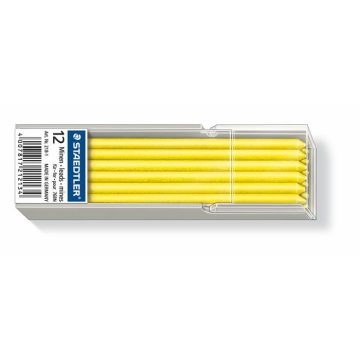   Jelölőkréta hegy, mindenre író, lemosható (omnichrom), STAEDTLER "Lumocolor 218", sárga