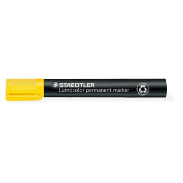   Alkoholos marker, 2 mm, kúpos, STAEDTLER "Lumocolor® 352", sárga