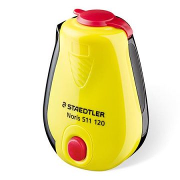   Hegyező, egylyukú, tartályos, STAEDTLER "Noris 511 120", sárga