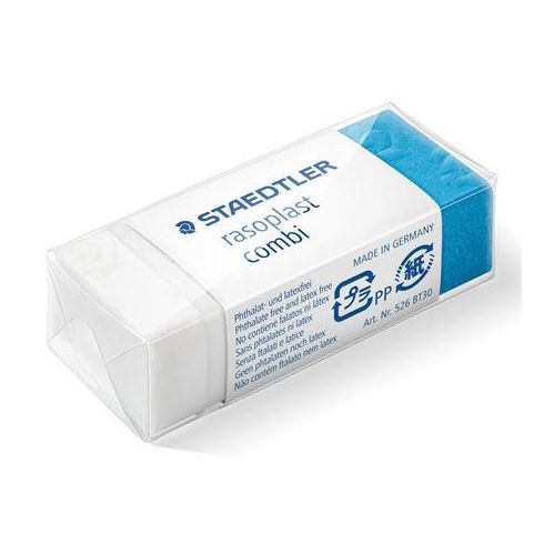 Radír, kombinált, STAEDTLER "Rasoplast Combi 526 BT"