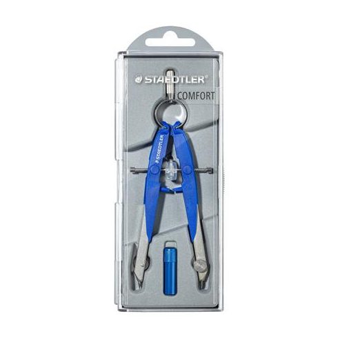 Körző készlet, precíziós, 2 darabos, STAEDTLER "Mars Comfort 556"