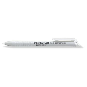   Jelölőkréta adagoló, mindenre író, lemosható (omnichrom), STAEDTLER "Lumocolor 768", fehér