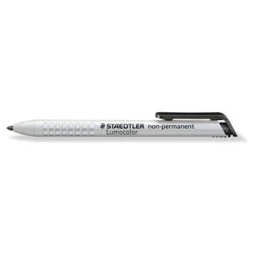   Jelölőkréta adagoló, mindenre író, lemosható (omnichrom), STAEDTLER "Lumocolor 768", fekete