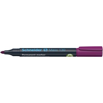   Alkoholos marker, 1-3 mm, kúpos, SCHNEIDER "Maxx 130", lila