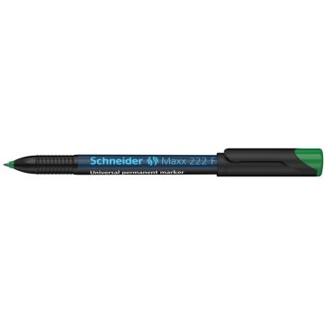   Alkoholos marker, OHP, 0,7 mm, SCHNEIDER "Maxx 222 F", zöld