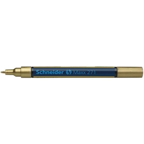 Lakkmarker, 1-2 mm, SCHNEIDER "Maxx 271", arany
