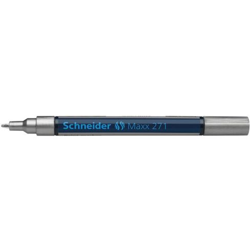 Lakkmarker, 1-2 mm, SCHNEIDER "Maxx 271", ezüst