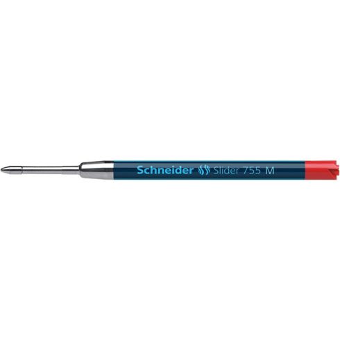 Golyóstollbetét, 0,5 mm, SCHNEIDER "Slider 755", piros