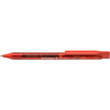   Zseléstoll, 0,4 mm, nyomógombos, SCHNEIDER "Fave Gel", piros