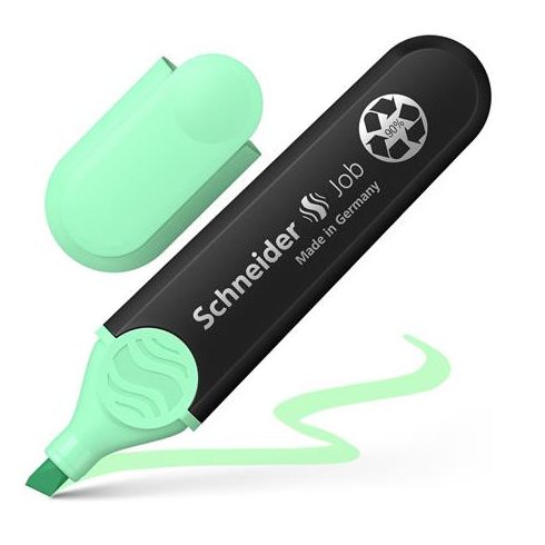 Szövegkiemelő, 1-5 mm, SCHNEIDER "Job Pastel", menta