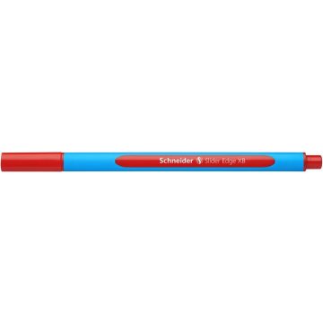   Golyóstoll, 0,7 mm, kupakos, SCHNEIDER "Slider Edge XB", piros