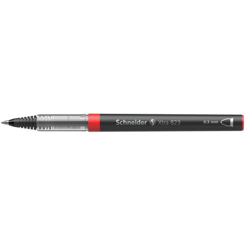 Rollertoll, 0,5 mm, tűhegyű, SCHNEIDER "XTRA 805", piros