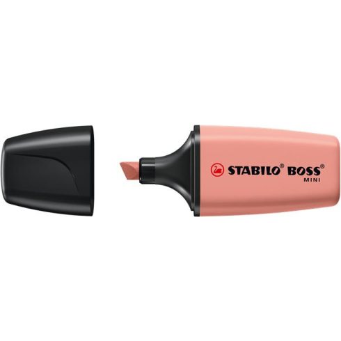Szövegkiemelő, 1-4 mm, STABILO "Boss Mini Nature vibes", vörösbarna