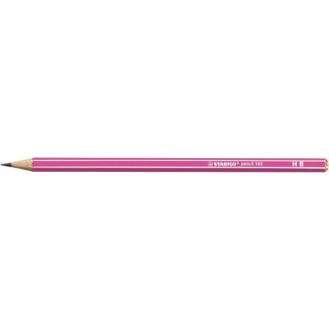   Grafitceruza, HB, hatszögletű, STABILO "Pencil 160", rózsaszín