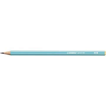   Grafitceruza, HB, hatszögletű, STABILO "Pencil 160", kék
