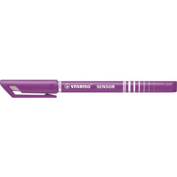 Tűfilc, 0,3 mm, STABILO "Sensor", lila