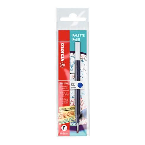 Zseléstollbetét, 0,4 mm, STABILO "Palette", kék