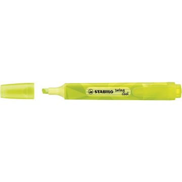   Szövegkiemelő, 1-4 mm, STABILO "Swing Cool", sárga
