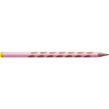   Grafitceruza, HB, háromszögletű, balkezes, STABILO, "EASYgraph", pasztell pink