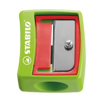   Hegyező, egylyukú, STABILO "Woody 3 in 1", vegyes színek