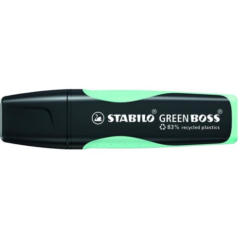 Szövegkiemelő, 2-5 mm, STABILO "Green Boss Pastel", türkiz