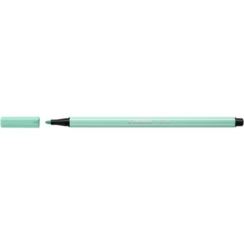 Filctoll, 1 mm, STABILO "Pen 68", eukaliptusz