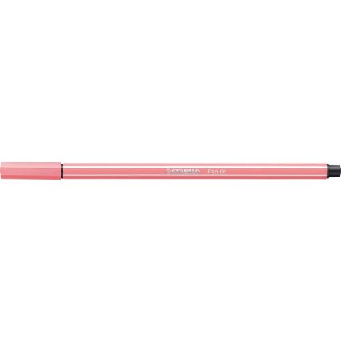 Filctoll, 1 mm, STABILO "Pen 68", pink
