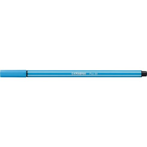 Filctoll, 1 mm, STABILO "Pen 68", világoskék