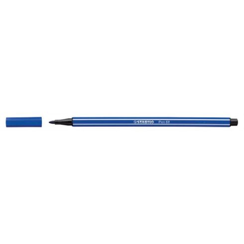 Filctoll, 1 mm, STABILO "Pen 68", ultramarin