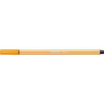Filctoll, 1 mm, STABILO "Pen 68", narancssárga