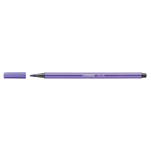 Filctoll, 1 mm, STABILO "Pen 68", viola