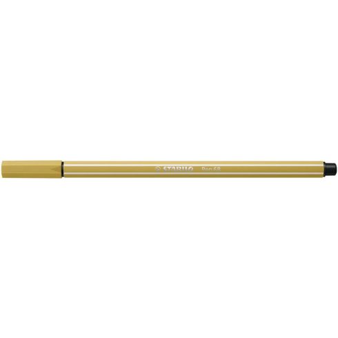 Filctoll, 1 mm, STABILO "Pen 68", khaki