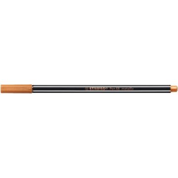 Filctoll, 1,4 mm, STABILO "Pen 68 metallic", bronz