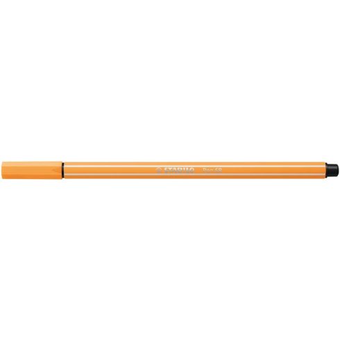 Filctoll, 1 mm, STABILO "Pen 68", papaya